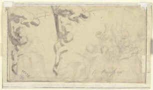 Kniender Johannesknabe mit dem auf dem Kreuz schlafenden Christuskind