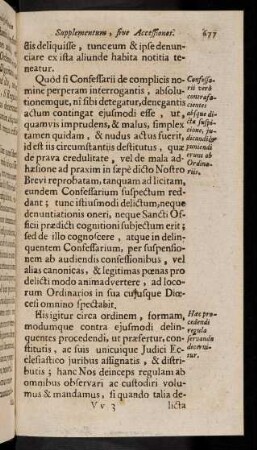 677-682, Quod si Confessarii de complicis nomine ...