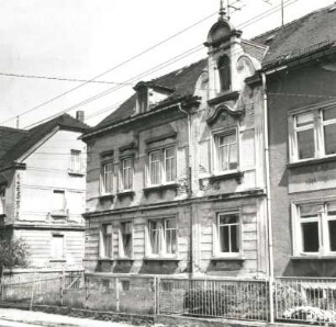 Colditz, Luisastraße 7. Wohnhaus (um 1900). Straßenansicht
