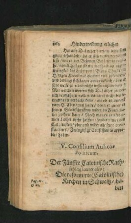 V. Consilium Aulico-Politicum.