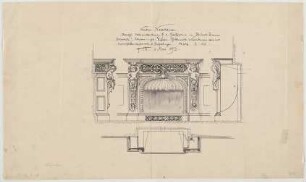 Thiersch, Friedrich von; München, Türkenstr.; Haus Neresheimer - Ansichten, Schnitt