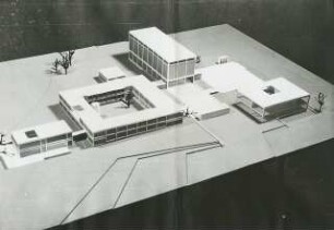 Dominikanerkloster, Berlin-Dahlem (Diplomarbeit bei Peter Poelzig): Modellfoto