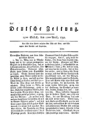 Vermischte Auftritte aus dem bürgerlichen Leben