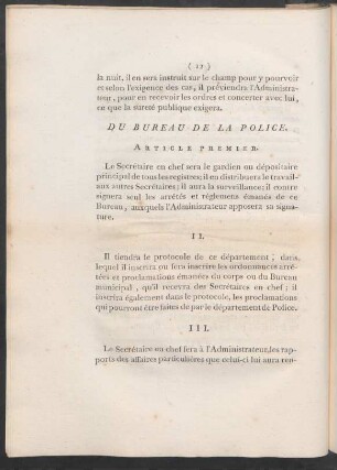 Du Bureau De La Police.