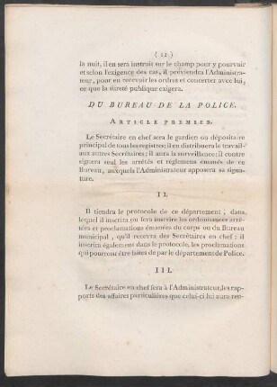 Du Bureau De La Police.