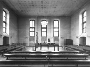 Dresden-Friedrichstadt. Matthäuskirche (1728-1730; M. D. Pöppelmann). Inneres zum Altar nach Südost (achsial)