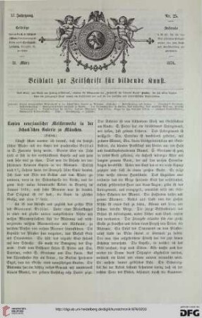 Kopien venezianischer Meisterwerke in der Schack'schen Galerie zu München