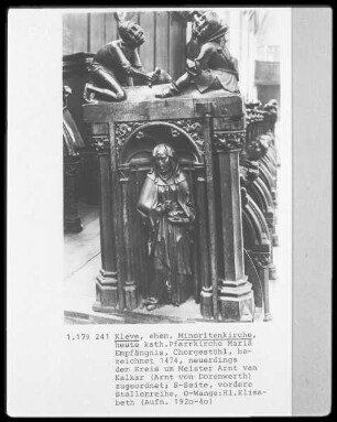 Südseite: Heilige Elisabeth