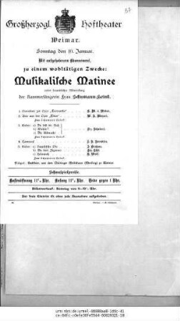 Musikalische Matinee