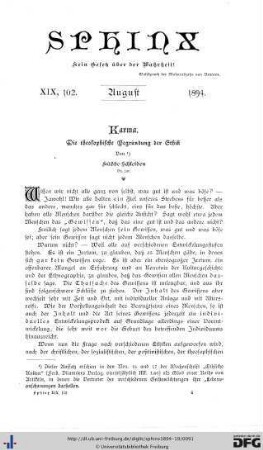 Heft 2 August 1894