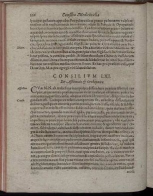 Consilium LXI. - Consilium LXXV.