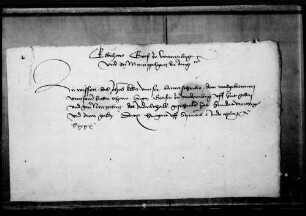 Graf Eberhard d. J. beurkundet, daß der Landschreiber Joh. Keller dem Grafen Hug von Werdenberg 142 fl. gen Nürnberg der Indult halb geschickt hat.