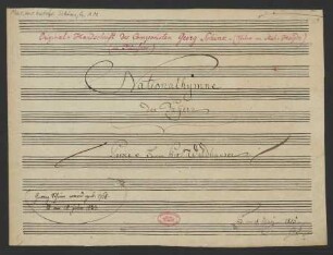 Bayerische Nationalhymne; Coro; G-Dur