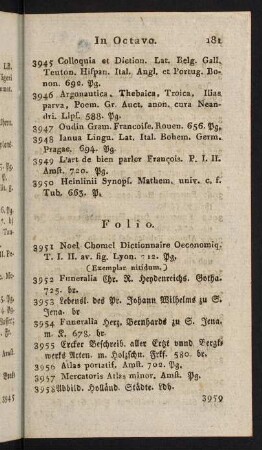 181-183, Folio