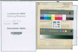 Entnazifizierung Martin Schumacher , geb. 17.06.1890 (Brandmeister)