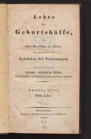 2: Hülfe-Lehre