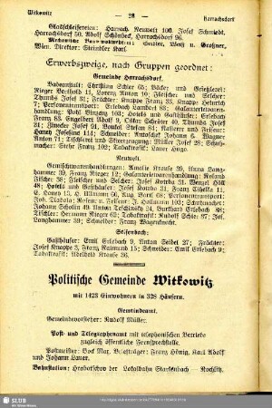 Gemeinde Witkowitz