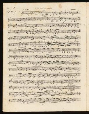 I. Streichquartett Es-Dur
