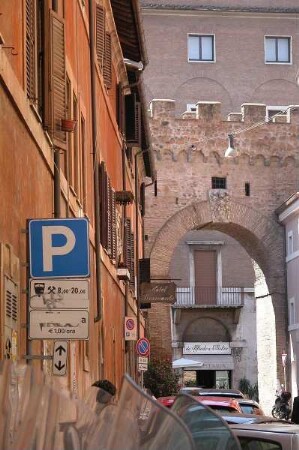 Rom - Altstadtgasse : Altstadtgasse. Aufgenommen in Rom im April 2004