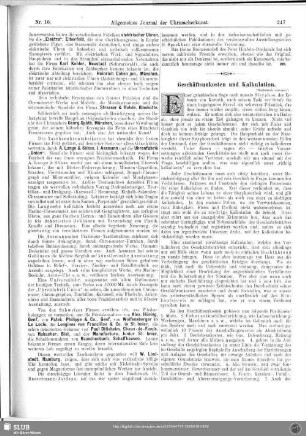 Geschätsunkosten und Kalkulation