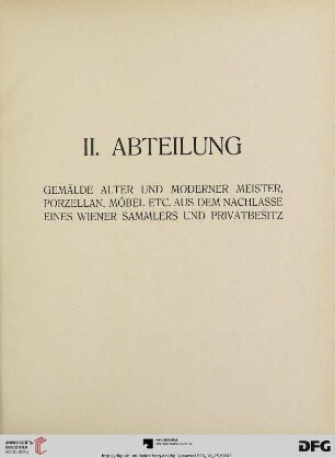 II. Abteilung (Nr. 367-564)