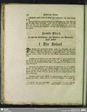 Fremde Vögel, die mit den Rebhühnern und Wachteln eine Verwandtschaft haben