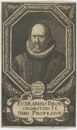Bildnis des Everardus Bronchorstius
