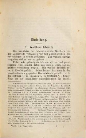 Die Gedichte Walthers von der Vogelweide