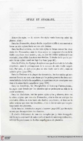 Style et stigmate