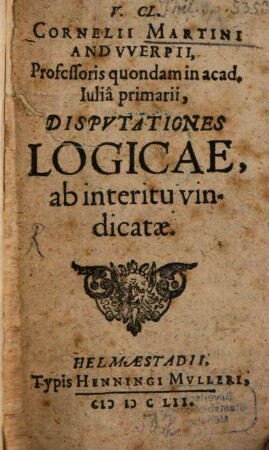 Disputationes logicae