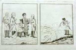 Napoleon vor dem Tribunal der Monarchen