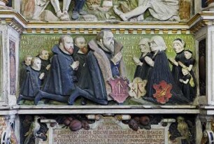 Epitaph für den Ratsmeister Paul Mues — Stifterfamilie