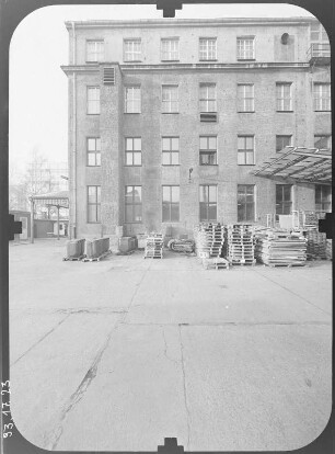 Dresden-Striesen, Kipsdorfer Straße 93. Ehem. Betriebsgelände. Verwaltungsgebäude