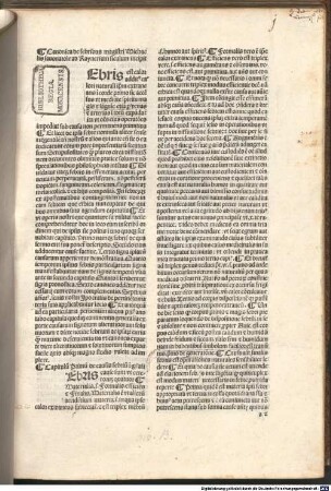 De febribus : gewidmet Raynerius Siculus