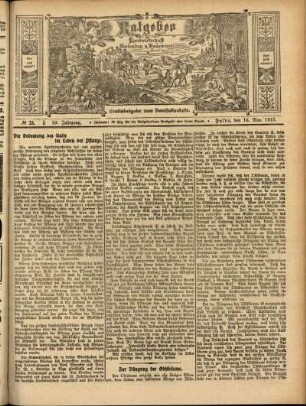 Ausgabe vom Sonntag, den 16. November 1913.
