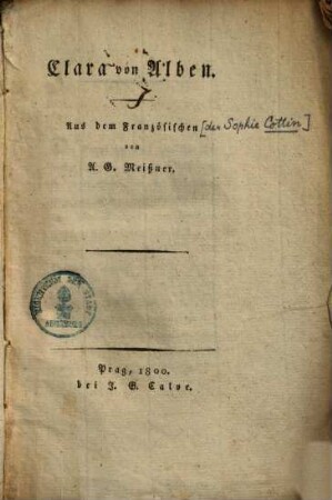 Clara von Alben
