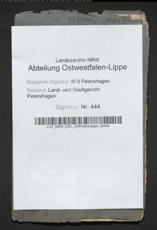 Neubau des Häuslings Ernst Konrad Fischer zu Ovenstädt