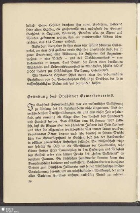 Gründung des Dresdner Gewerbevereins