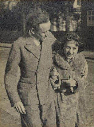 Emil Artin mit seiner Schwägerin Tanja Jasny