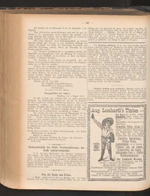 Von der Ernte des Todes : [Lehrer Banngart] ; [Nekrolog]