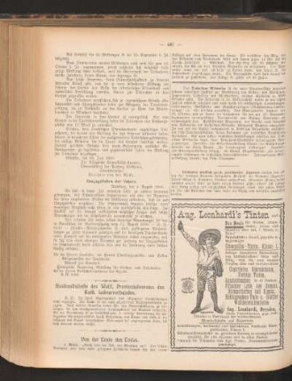 Von der Ernte des Todes : [Lehrer Banngart] ; [Nekrolog]