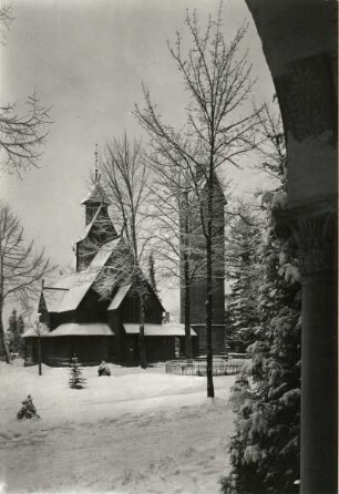 Brückenberg (poln. Karpacz Górny), Kirche Wang