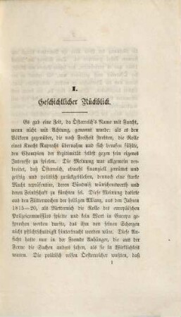 Österreichs Zukunft entwickelt aus seiner Vergangenheit und Gegenwart