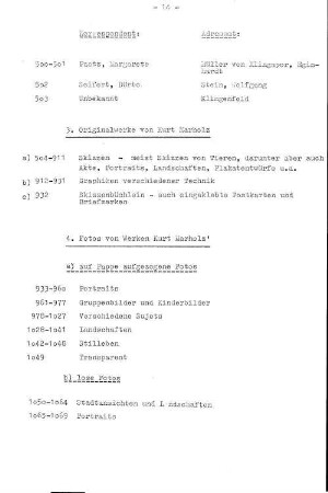 3. Originalwerke von Kurt Marholz