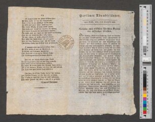 Lebensabriß von Philipp Otto Runge