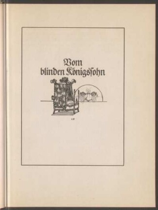 Vom blinden Königssohn