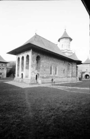 Moldaovita: Klosterkirche, Außenansicht