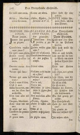 316-329, Das Dreyzehende Gespräch. - Das Achtzehende Gespräch.