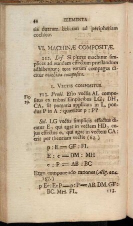 VI. Machinæ Compositæ.