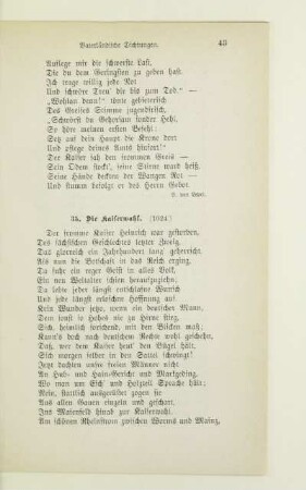 35. Die Kaiserwahl